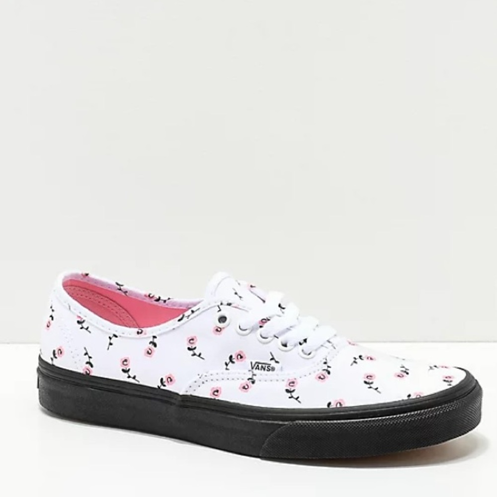 Vans x Lazy Oaf Authentic Flower Shoes